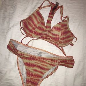 PINK Victoria's Secret Swim - Tie Dye Victoria Secret Bikini Set PINK Victoria's Secret Swim - Tie Dye Victoria Secret Bikini Set